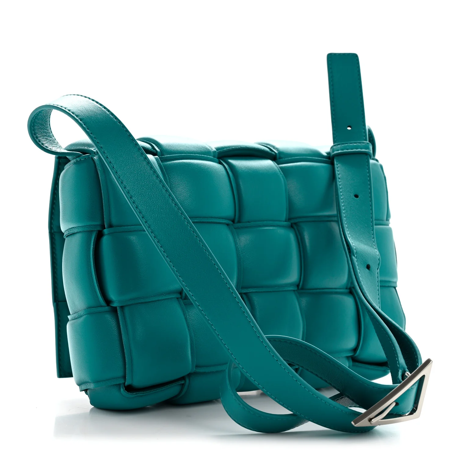 Nappa Maxi Intreccio Padded Cassette Crossbody Bag Blaster - Image 3