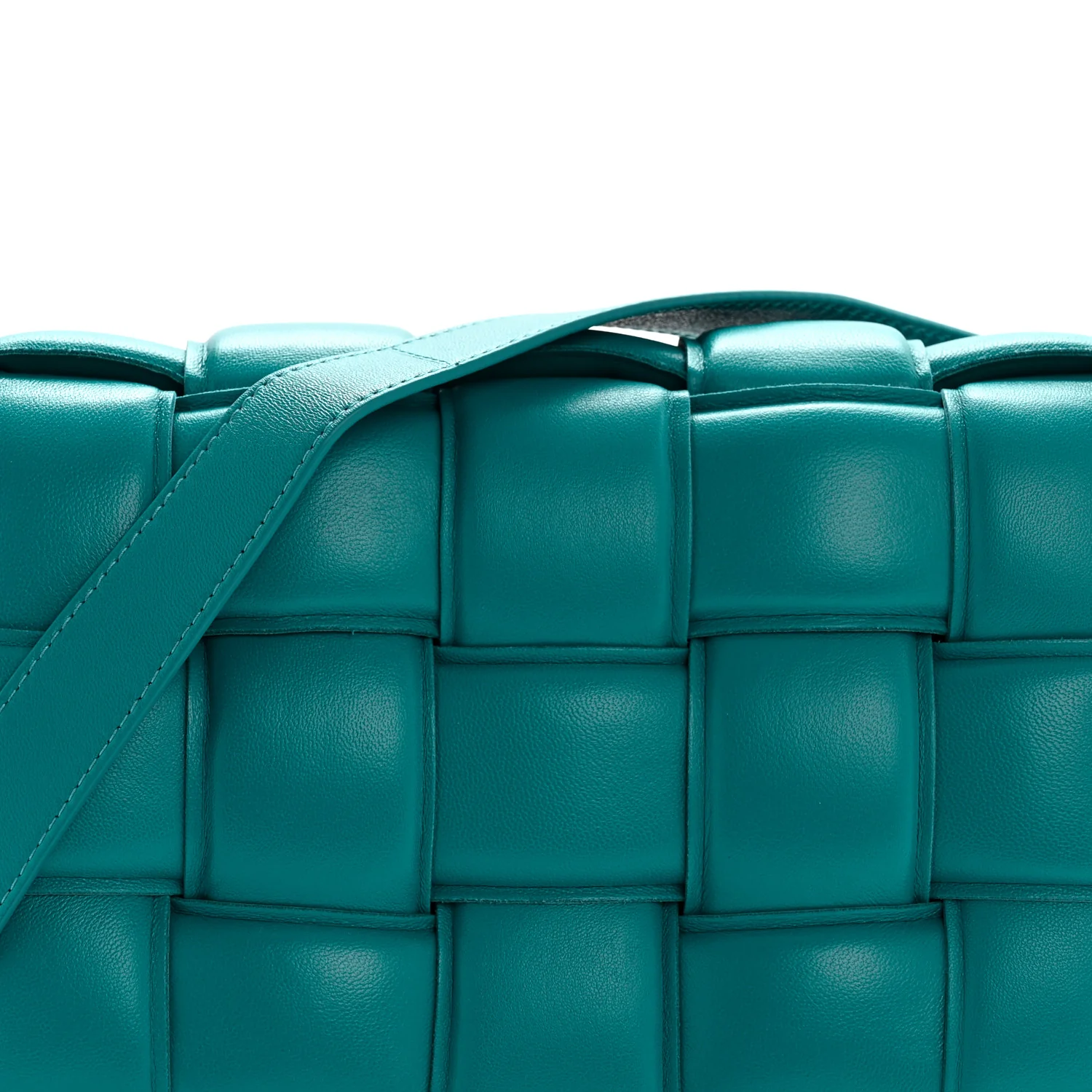 Nappa Maxi Intreccio Padded Cassette Crossbody Bag Blaster - Image 8