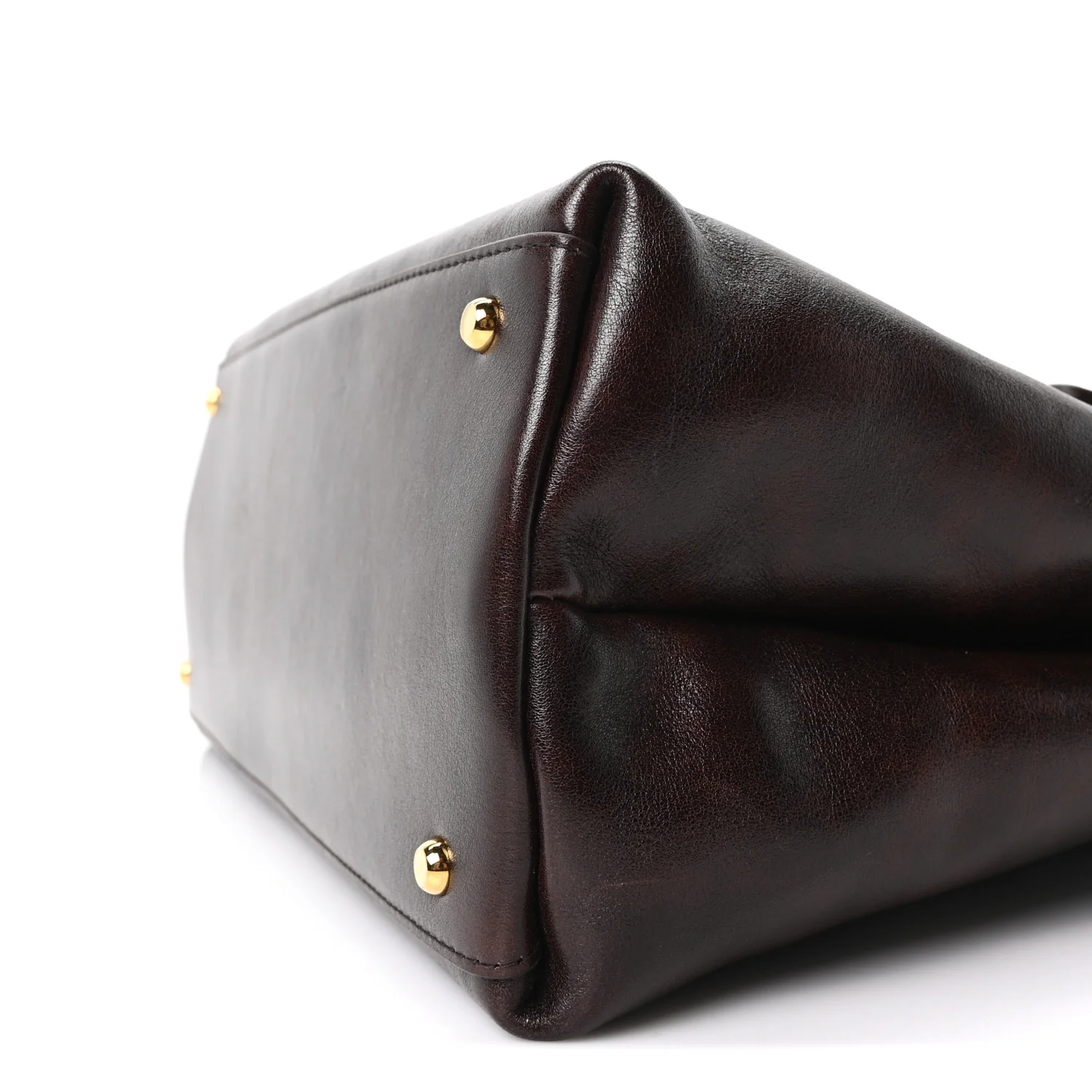 Silky Calfskin Medium Ciao Ciao Dark Mahogany - Image 8