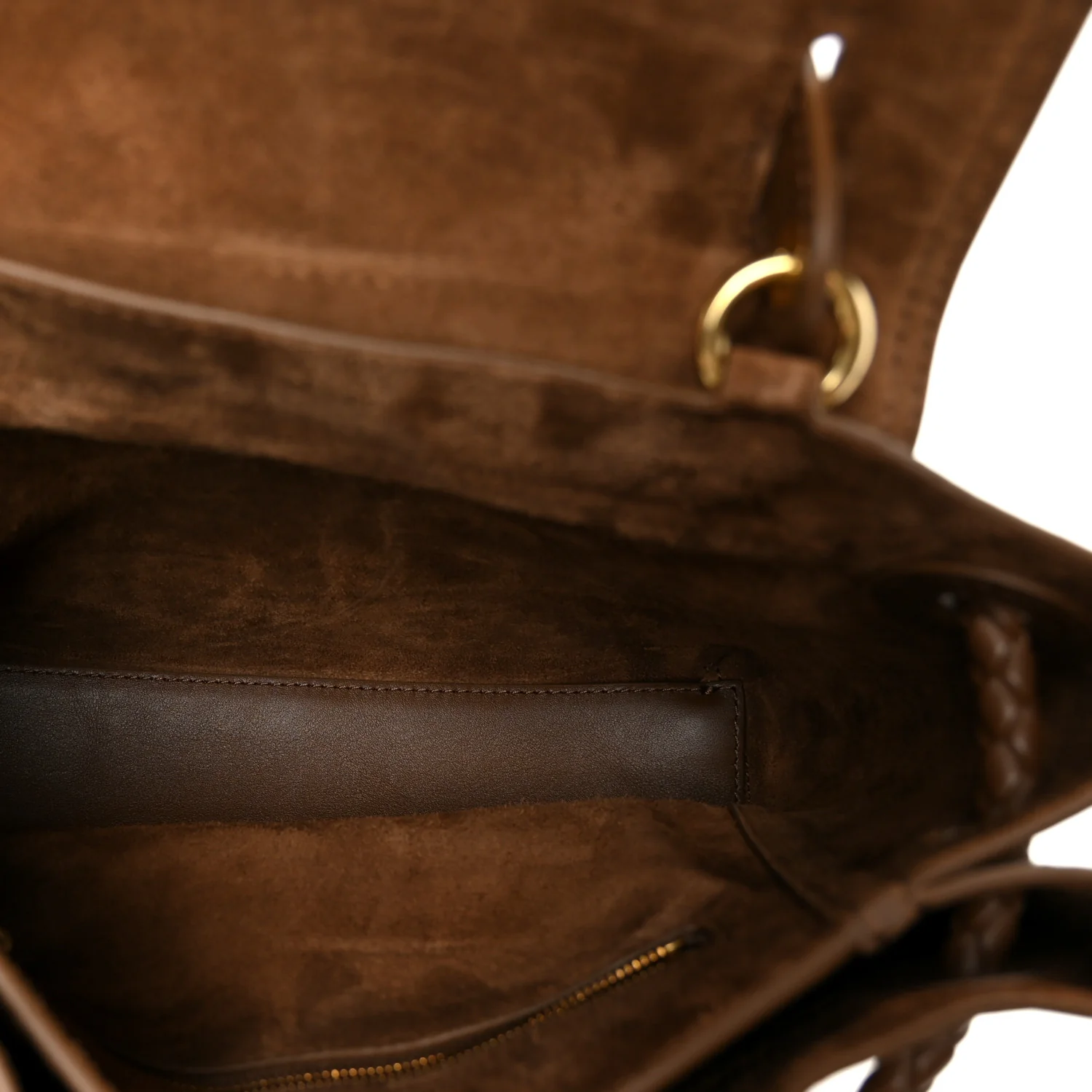 Silky Calfskin Small Ciao Ciao Nocciola - Image 6
