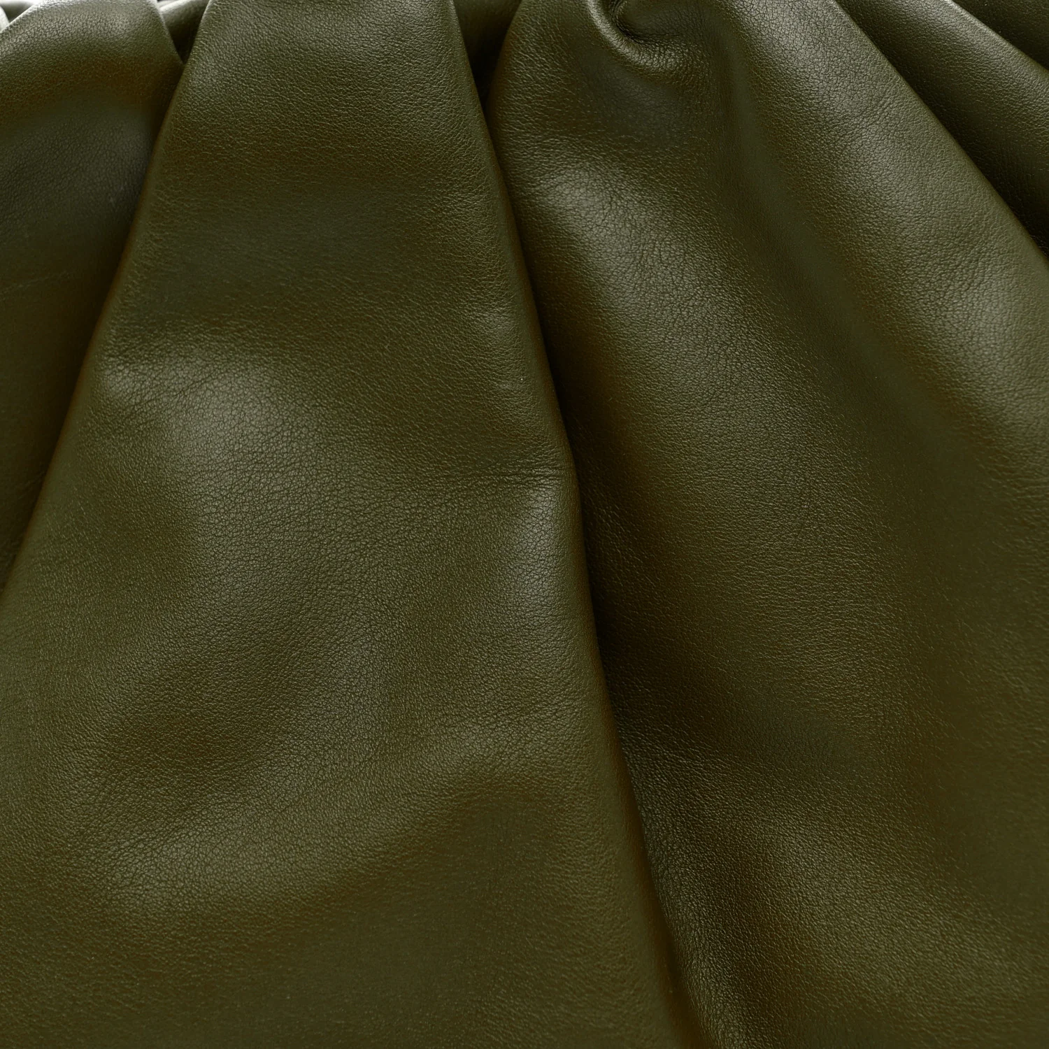 Smooth Butter Calf The Pouch Oversized Clutch Mustard - Image 8