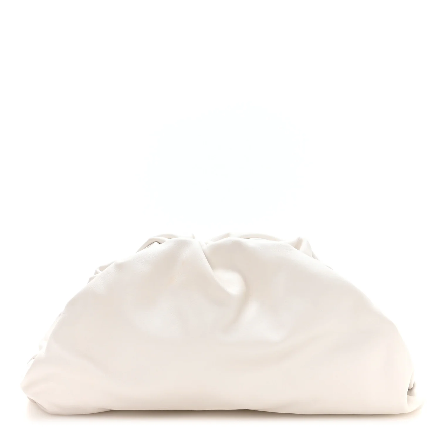 Smooth Butter Calf The Pouch Oversized Clutch Plaster