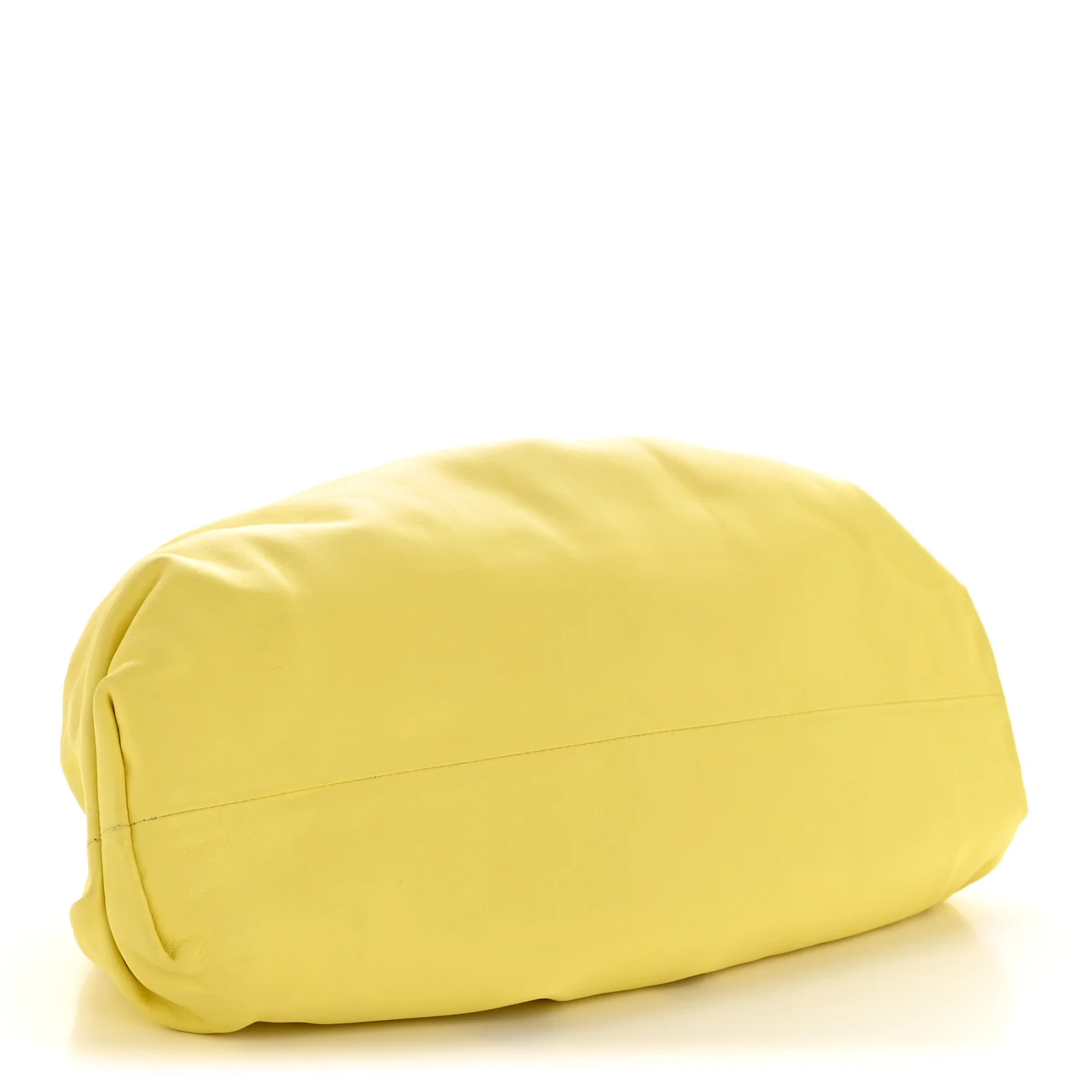 Smooth Butter Calf The Pouch Oversized Clutch Sherbert - Image 4