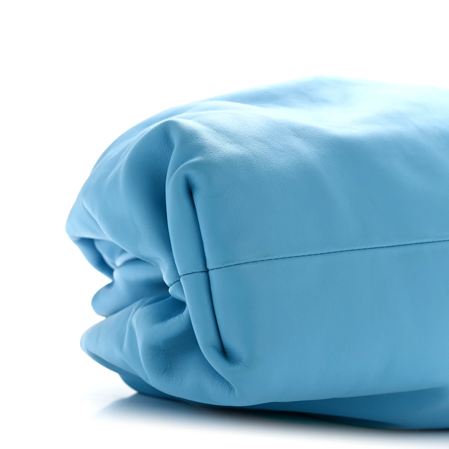 Smooth Butter Calf The Pouch Oversized Clutch Swimming Pool - Image 9