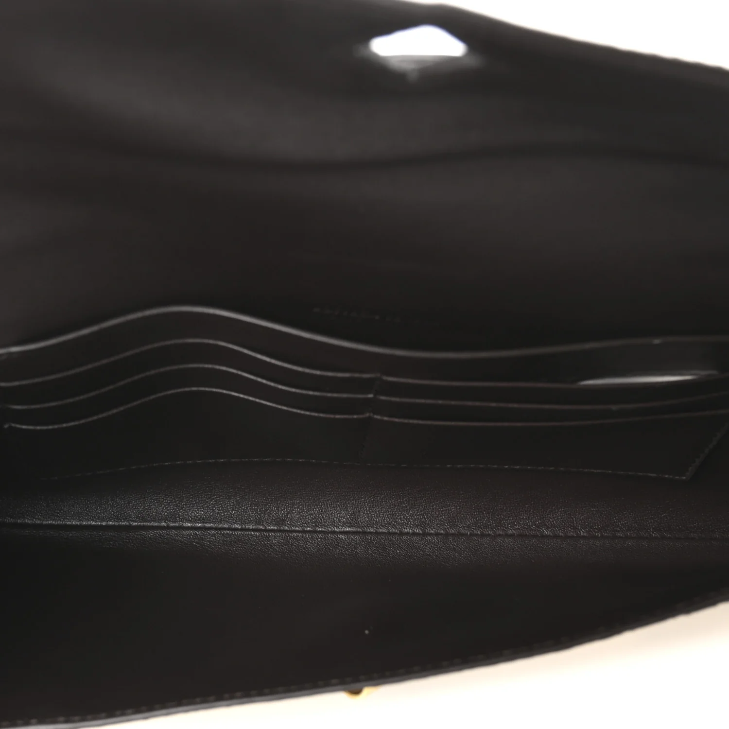 Snakeskin Long Andiamo Top Handle Clutch - Image 5