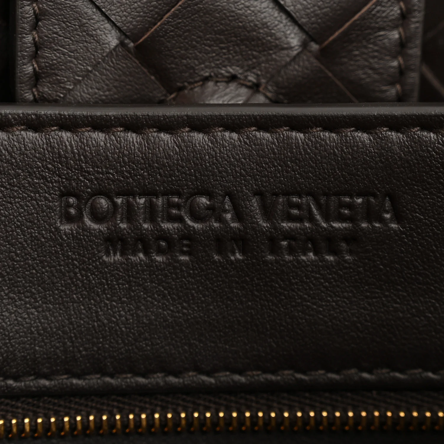 Suede Intrecciato Medium Andiamo Shoulder Bag Fondant - Image 6