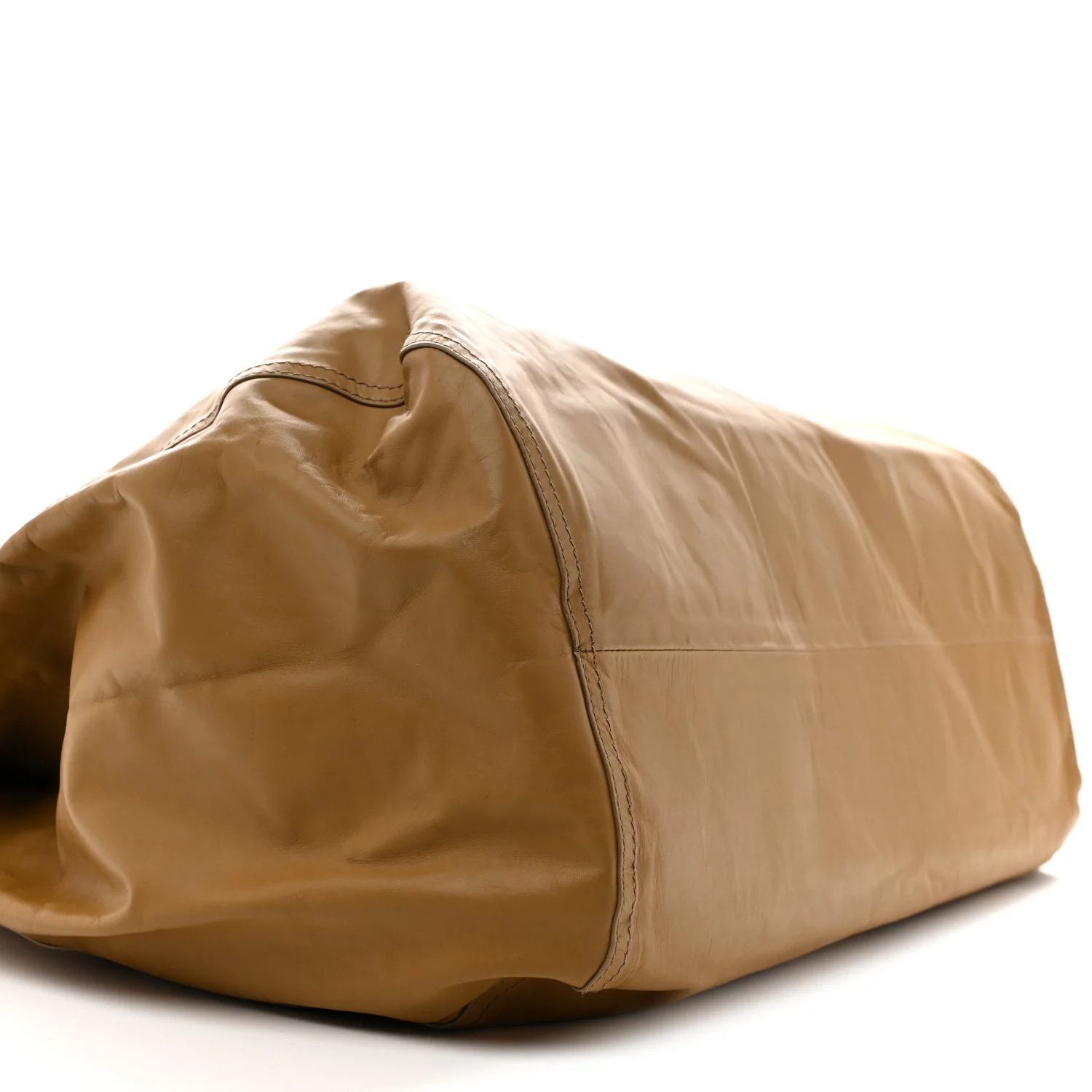 Waxy Nappa Tote Bronze - Image 9