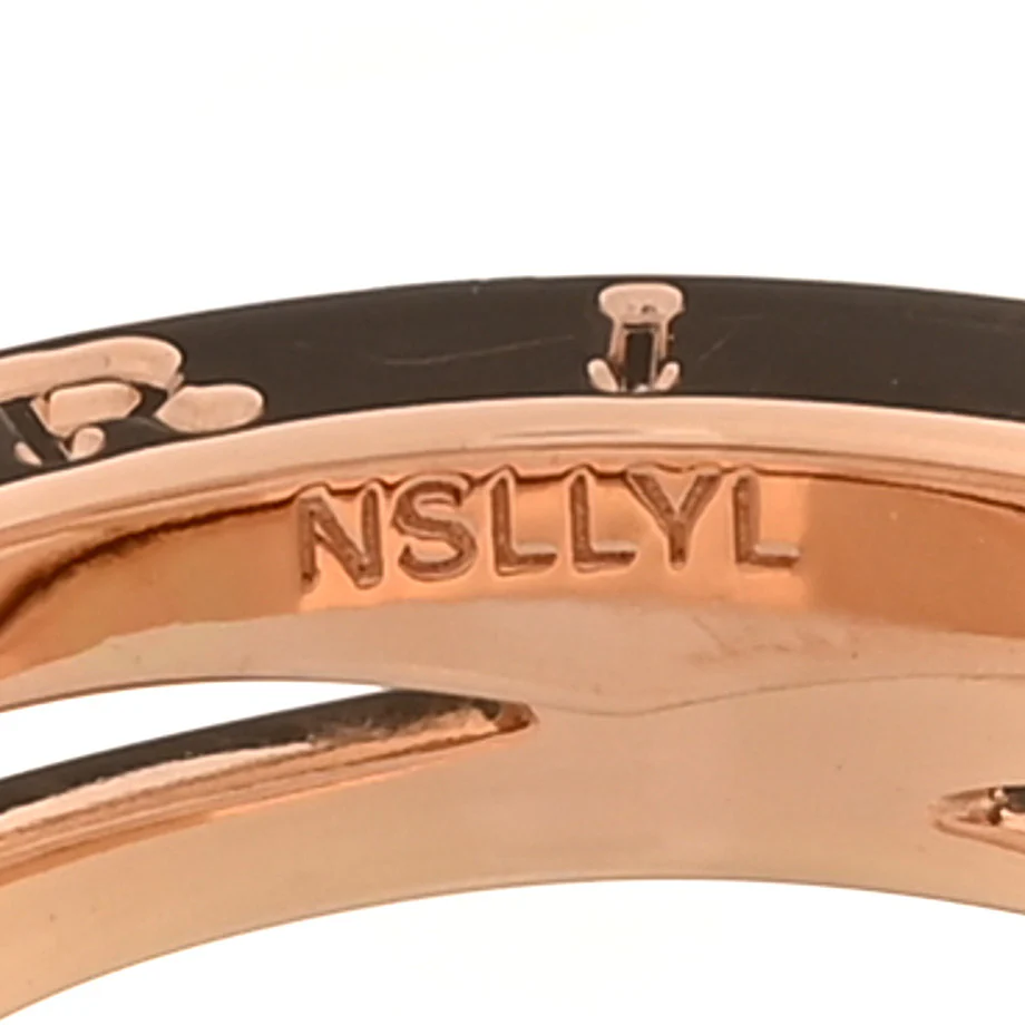 18K Rose Gold B.Zero1 Legend Four-Band Ring 58 8.5 - Image 5