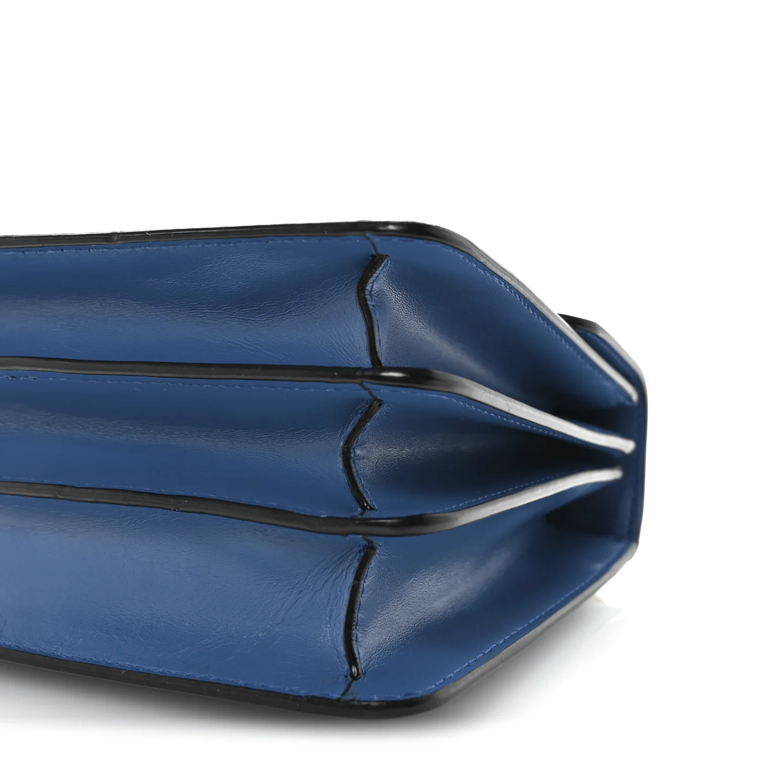 Calfskin Serpenti Forever Top Handle Blue - Image 10