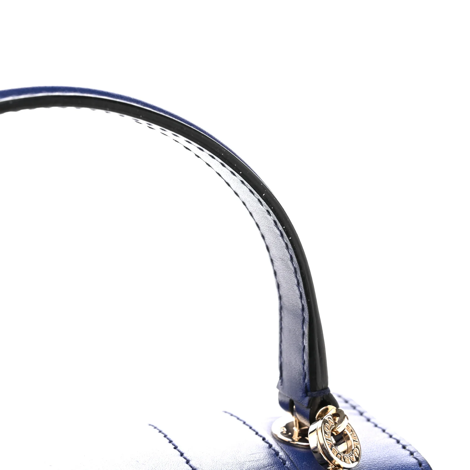 Calfskin Serpenti Forever Top Handle Blue - Image 12