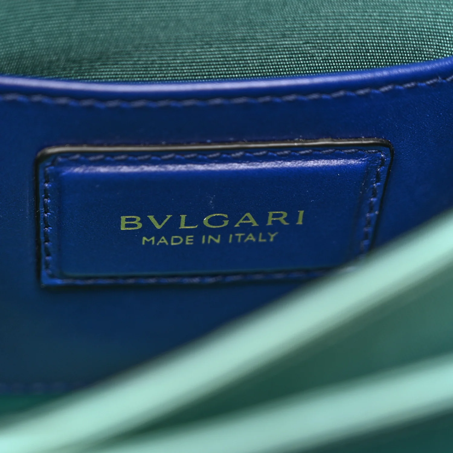 Calfskin Serpenti Forever Top Handle Blue - Image 7
