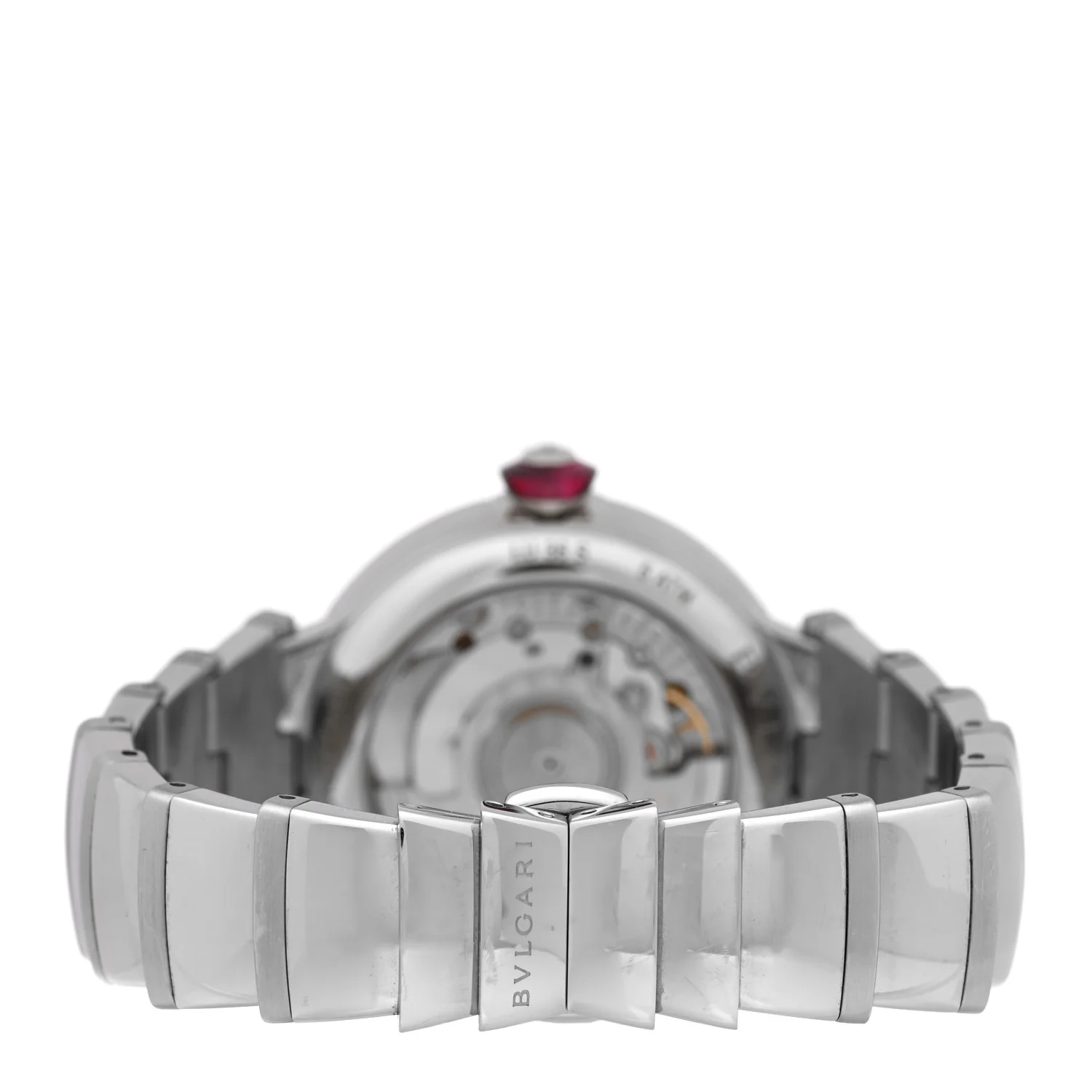 Stainless Steel Diamond 36mm Lucea Automatic Watch Silver - Image 3