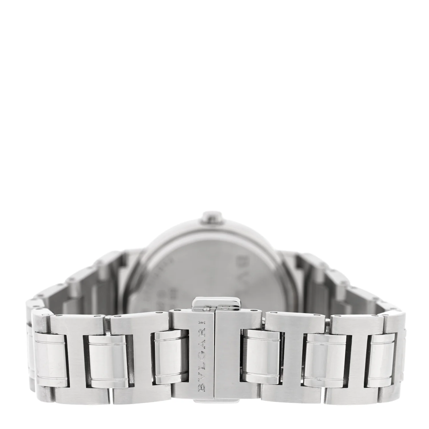 Stainless Steel Pink Mother of Pearl 26mm Quartz Watch - Image 3