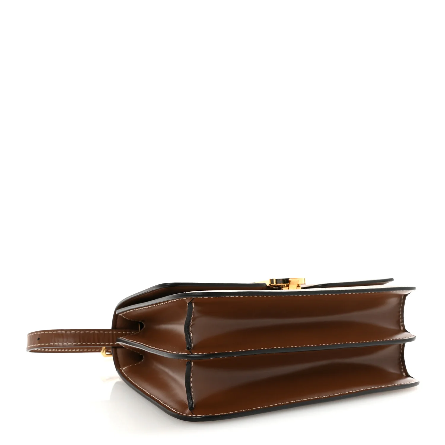 Canvas Calfskin Small TB Bag Natural - Image 4