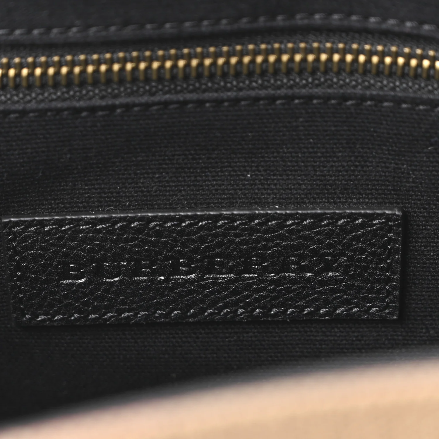 Canvas Mega Check Small Baildon Messenger Bag Black - Image 6