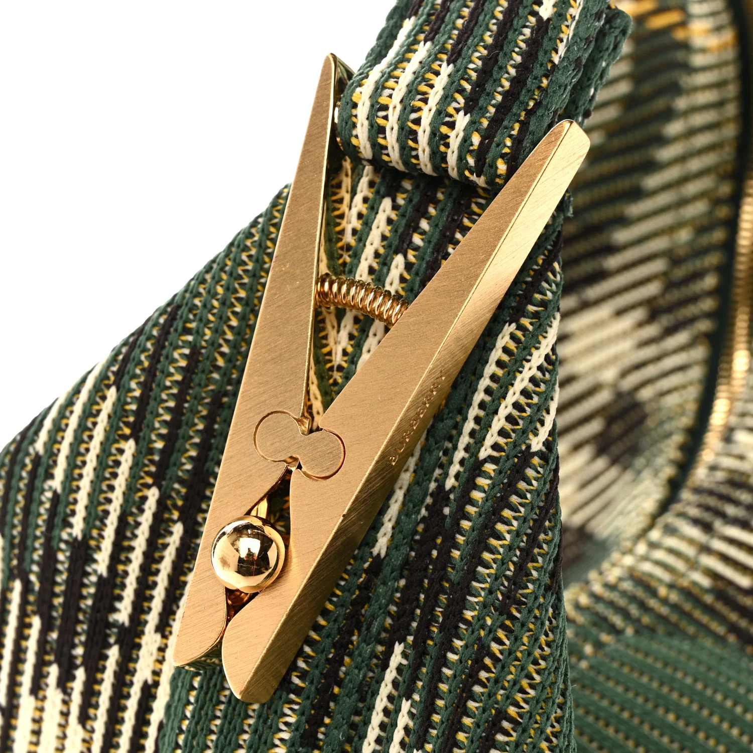 Canvas Peg Medium Duffle Bag Ivy - Image 11