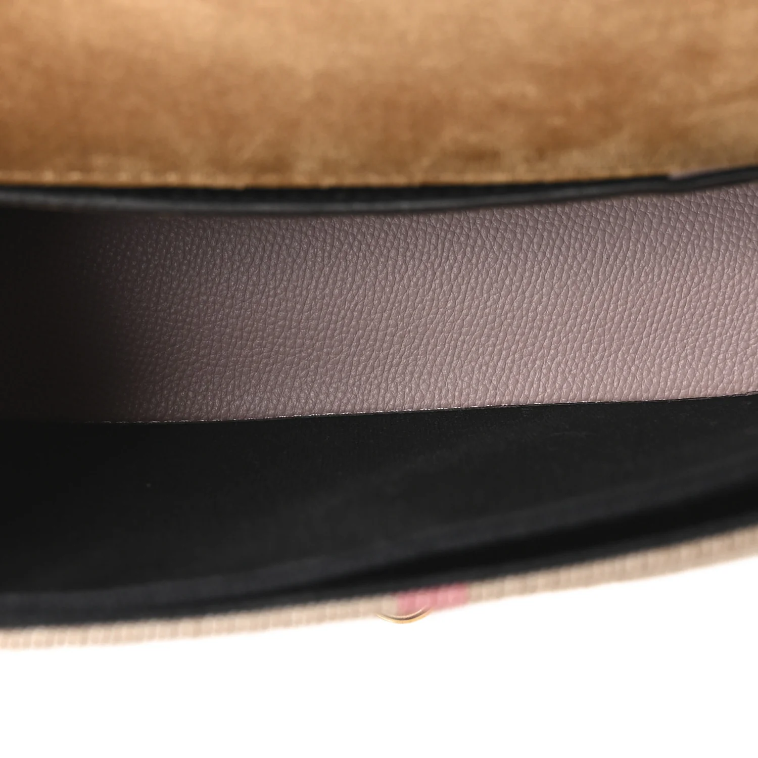 Derby Calfskin House Check Small Macken Crossbody Bag Pale Orchid - Image 5