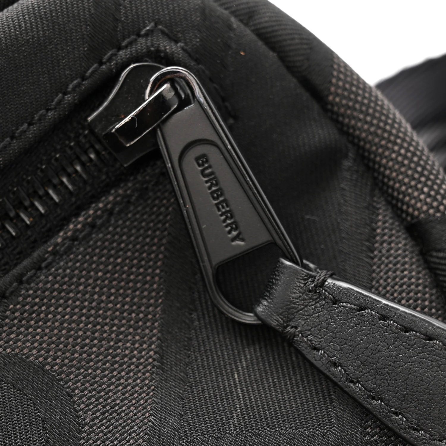 Econyl Small Bum Bag Black - Image 12