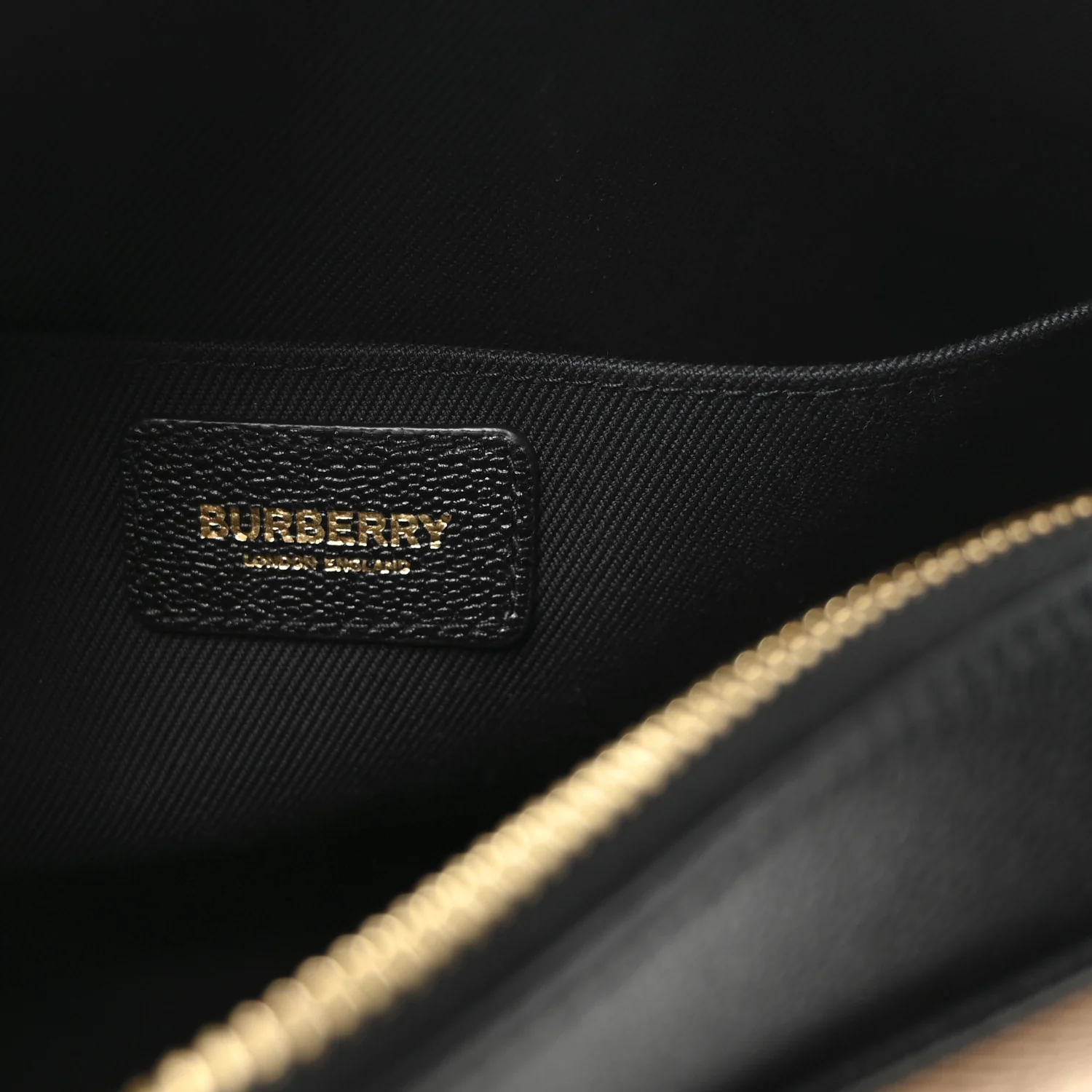 Giant Check Calfskin Large Camera Bag Black - Image 6