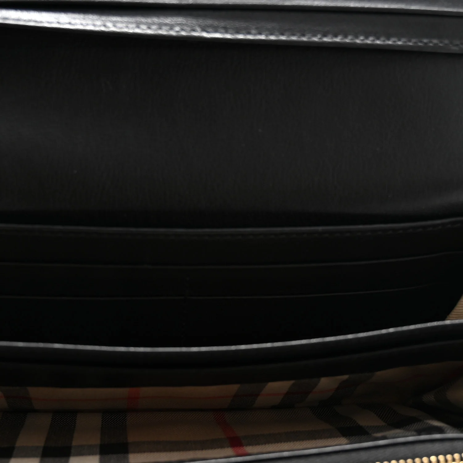 Grain Calfskin Continental Wallet Black - Image 5