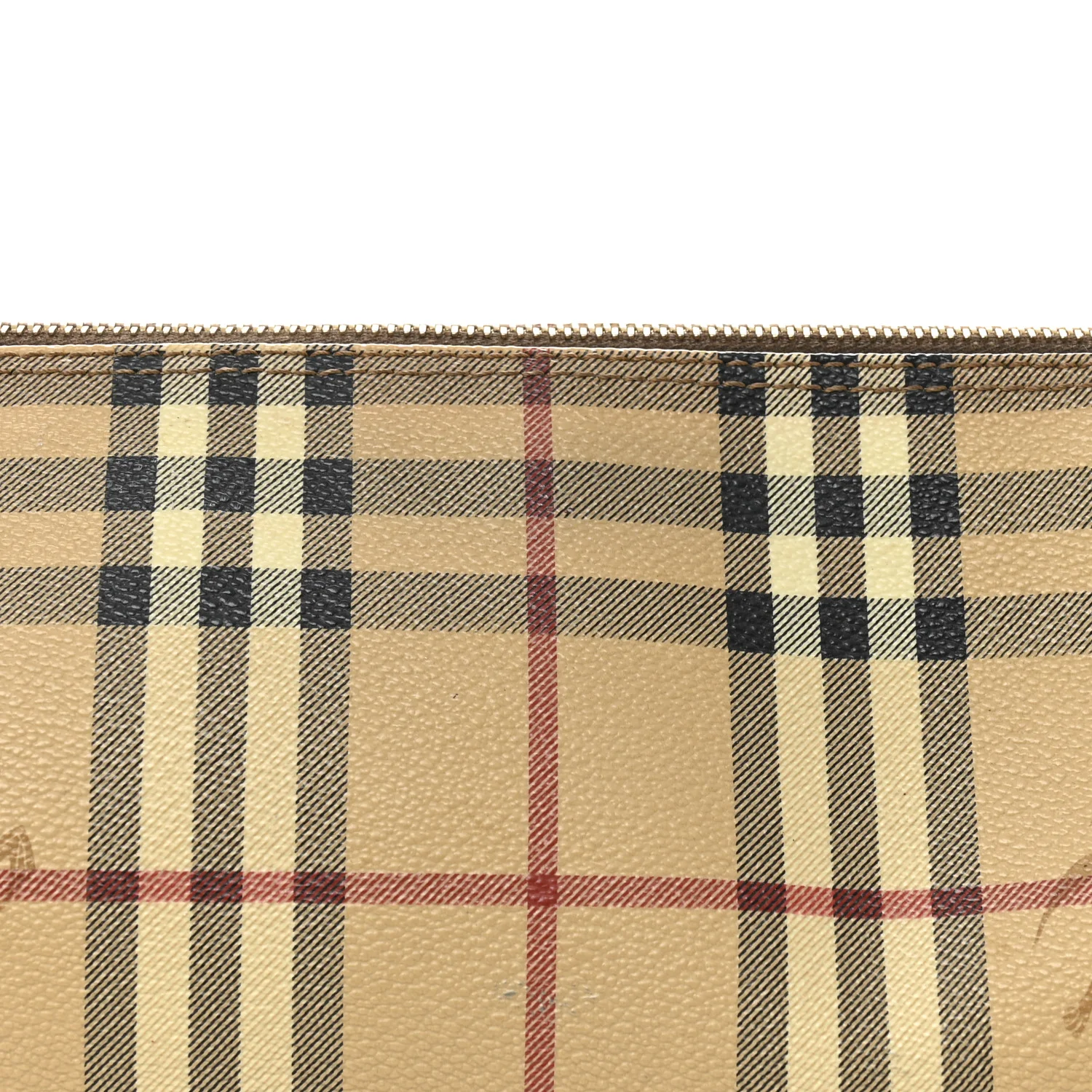 Haymarket Check Studded Barrel Bag Chocolate - Image 7