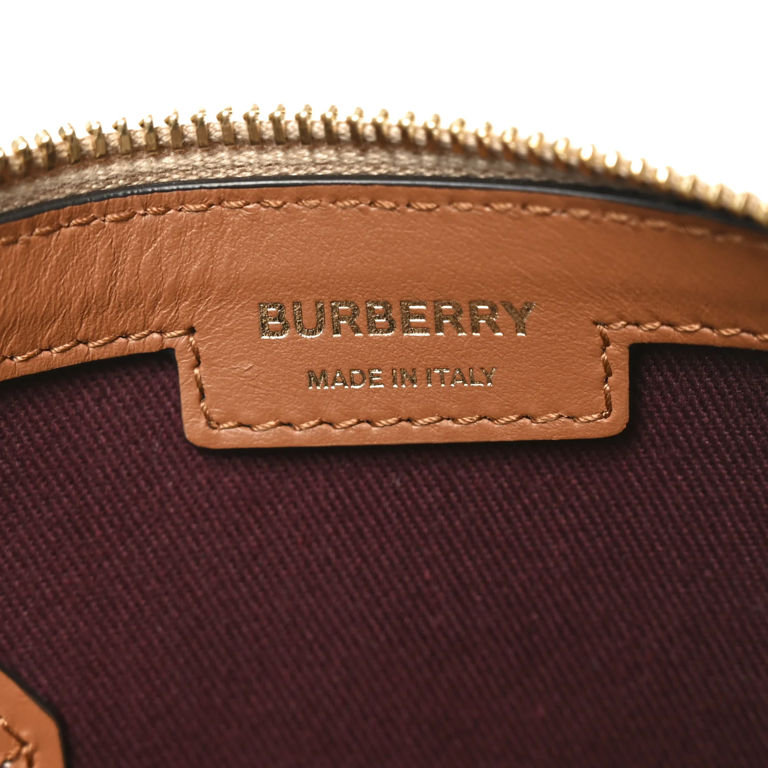 Horseferry Check Medium Bowling Bag Tan - Image 6