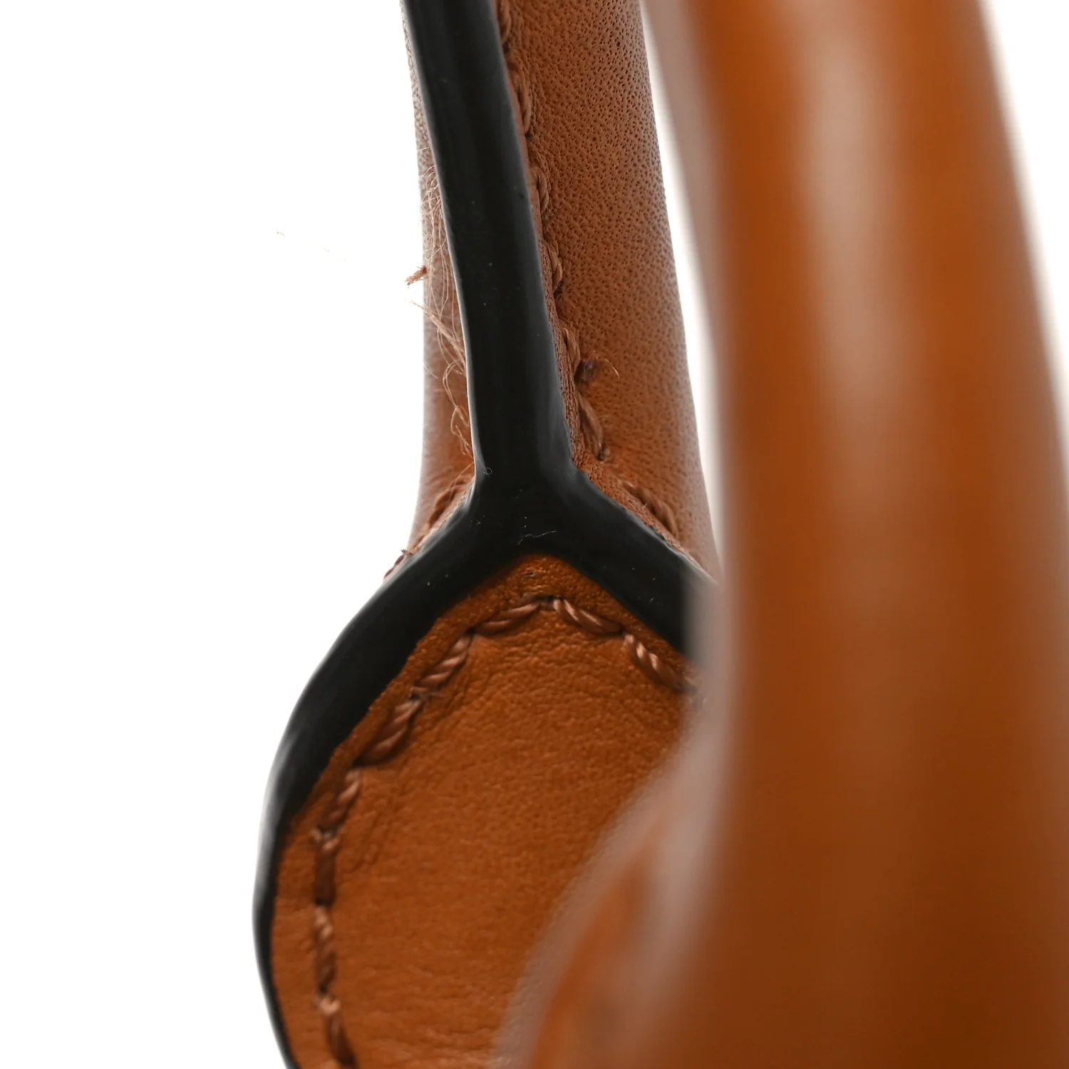 Mega Check Grained Calfskin Medium Harcourt Satchel Saddle Brown - Image 19