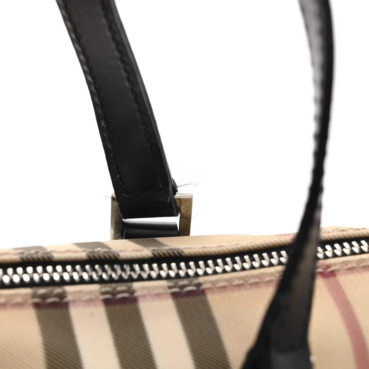 Nova Check Barrel Bag Black - Image 12