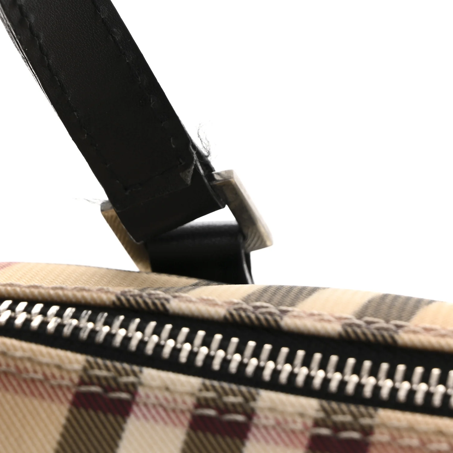 Nova Check Barrel Bag Black - Image 13