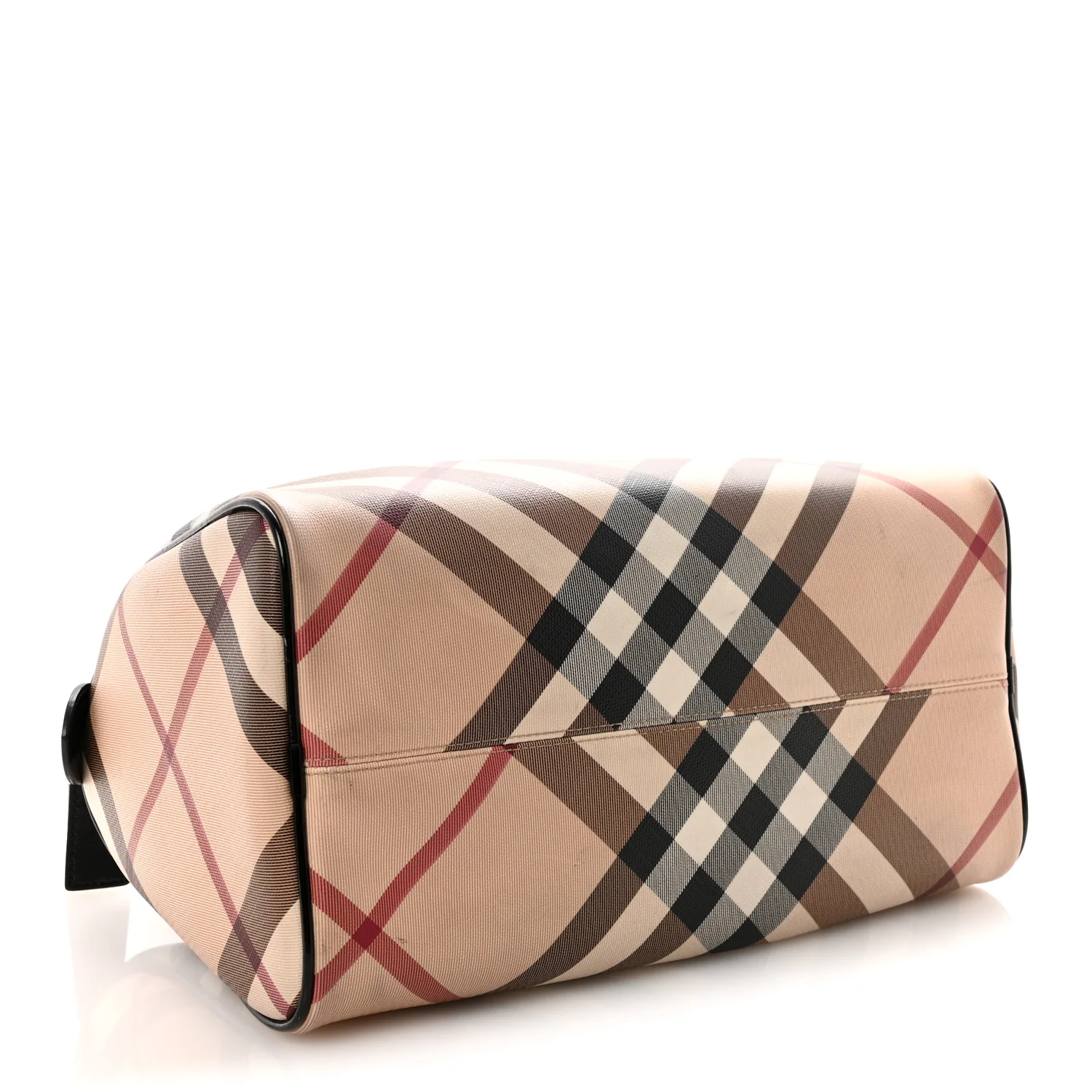 Nova Check Patent Small Chester Bowling Bag Black - Image 4