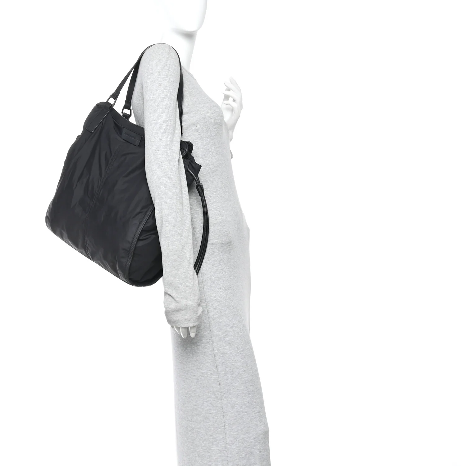 Nylon Buckleigh Packable Tote Black - Image 2
