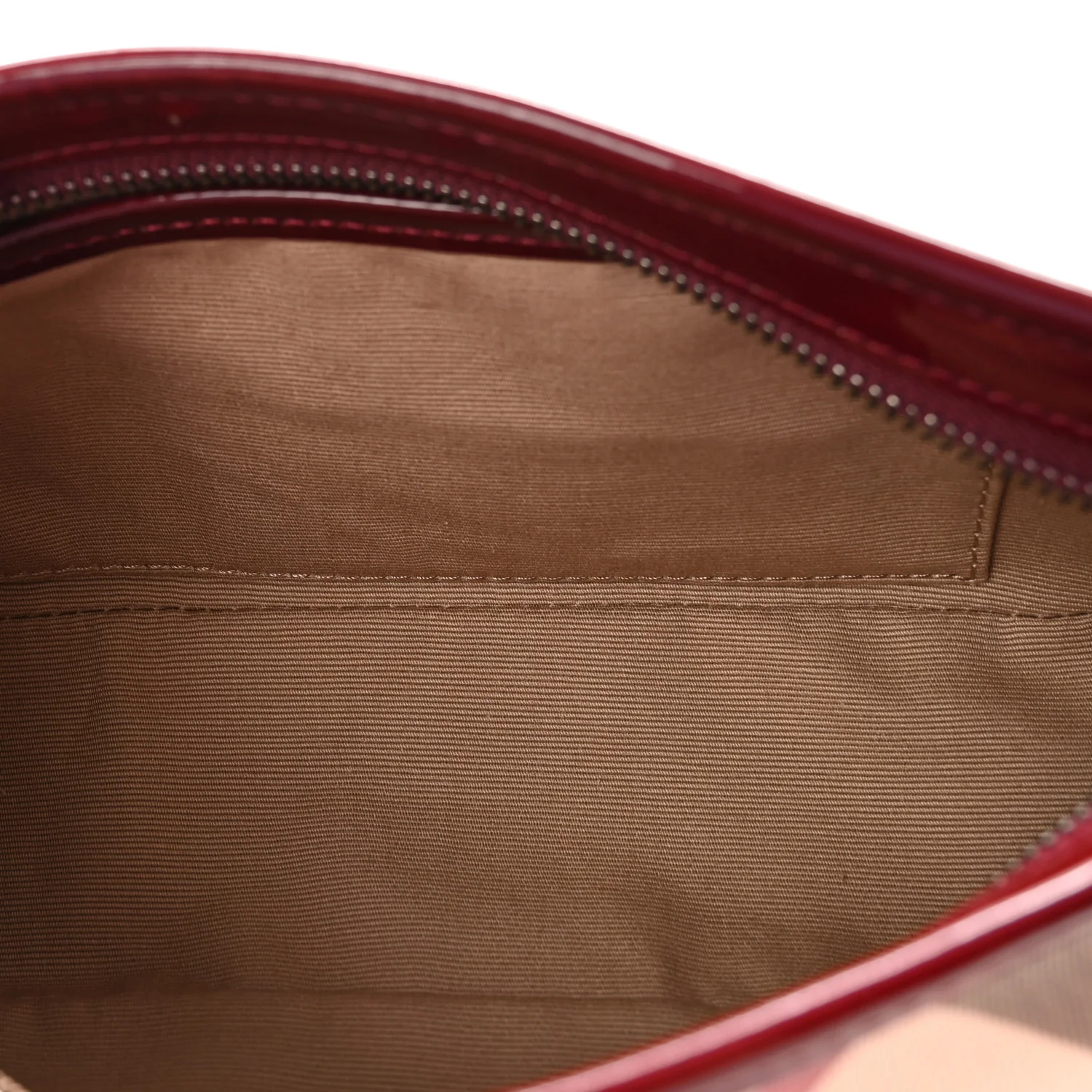 Patent Nova Check Newbury Dark Red - Image 5