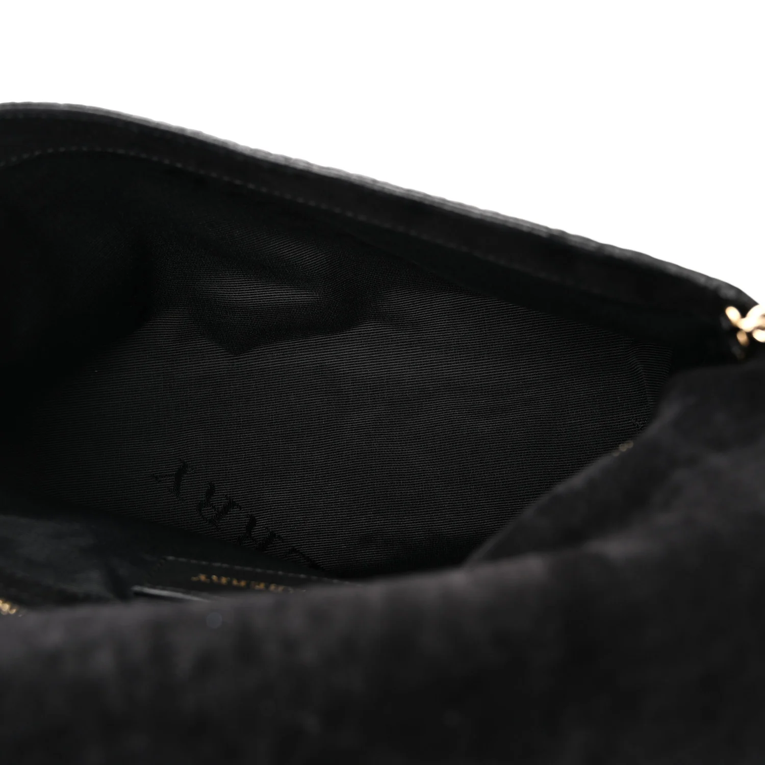 Signature Grain Medium Mildenhall Crossbody Bag Black - Image 5