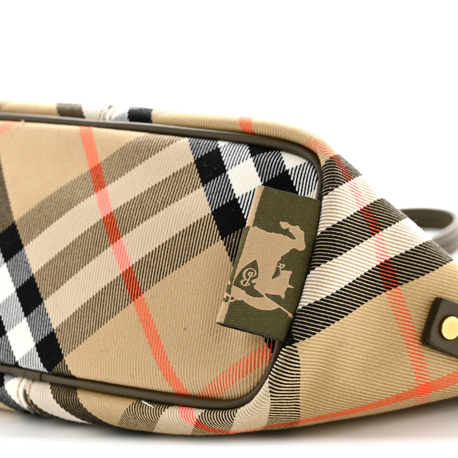 Vintage Check Lambskin Mini Shoulder Bag Sand - Image 11