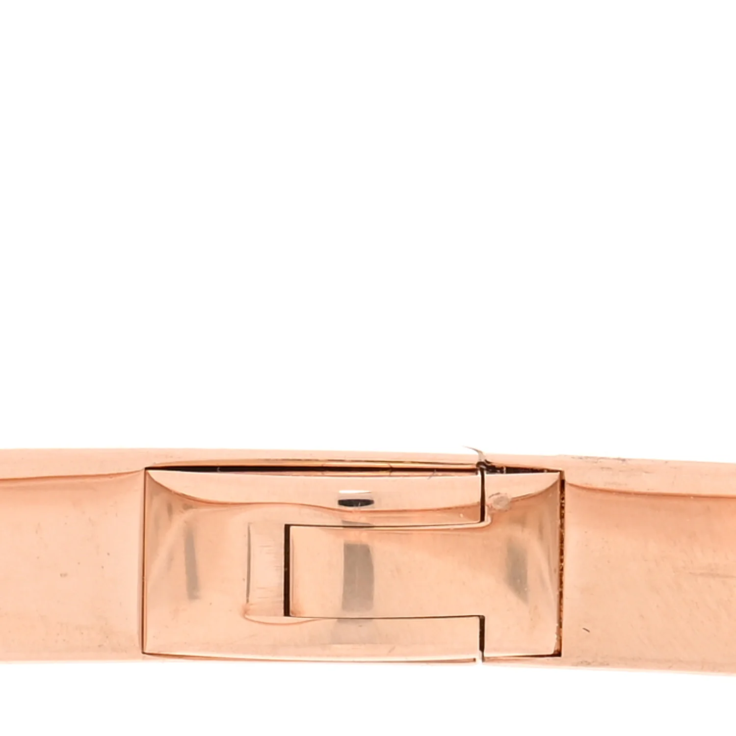 18K Pink Gold 6 Diamond Small LOVE Bracelet 18 - Image 5
