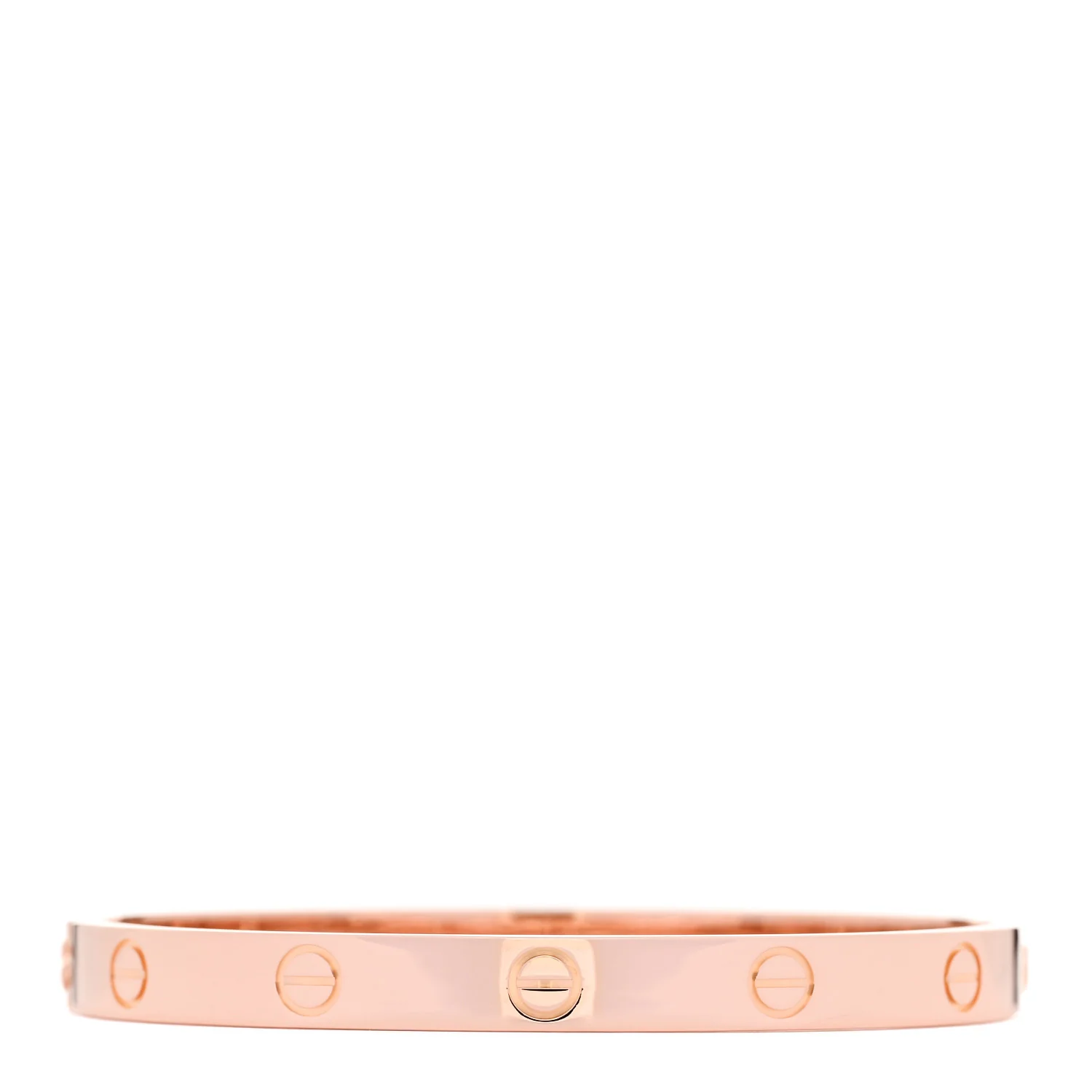 18K Pink Gold LOVE Bracelet 17 - Image 2