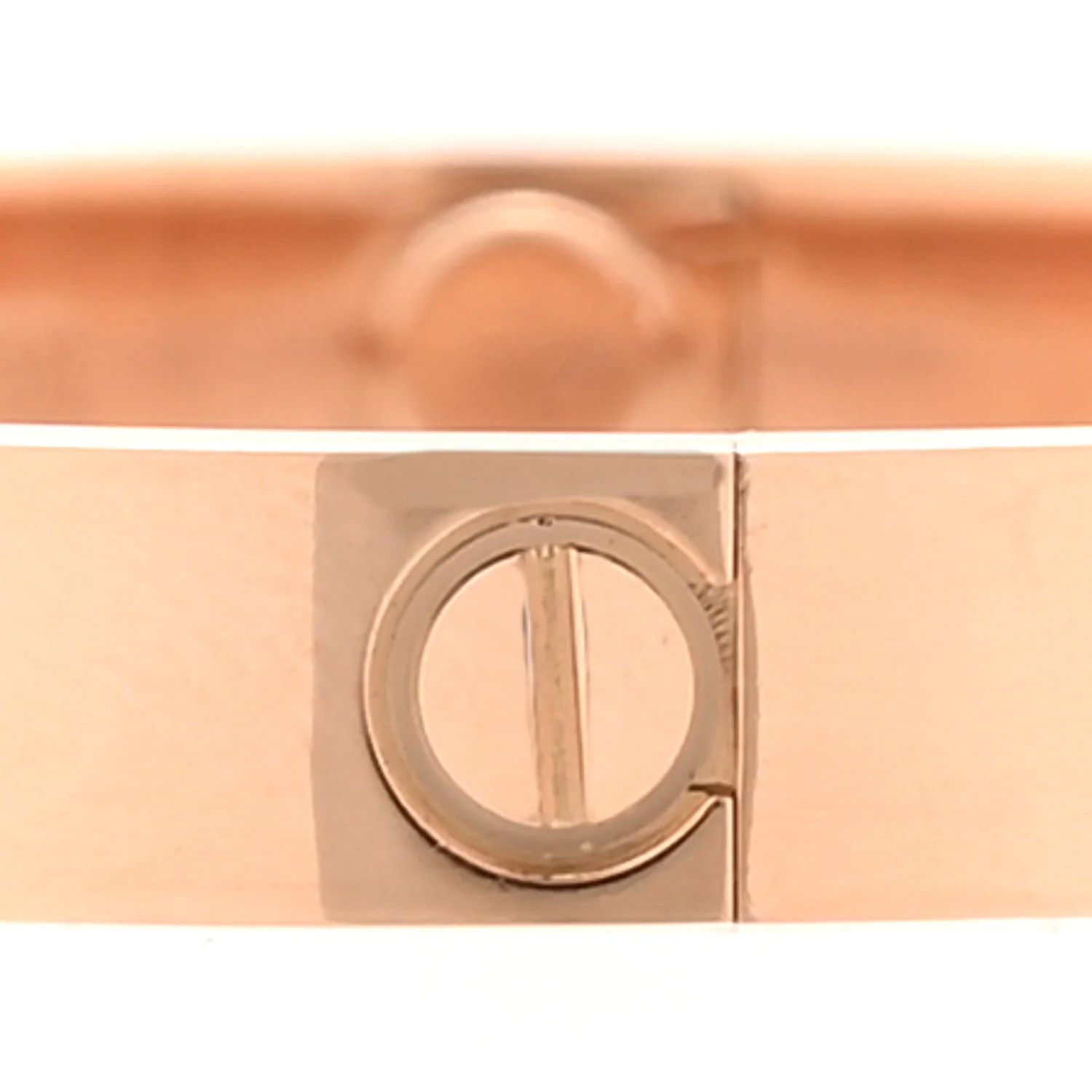 18K Pink Gold LOVE Bracelet 17 - Image 5