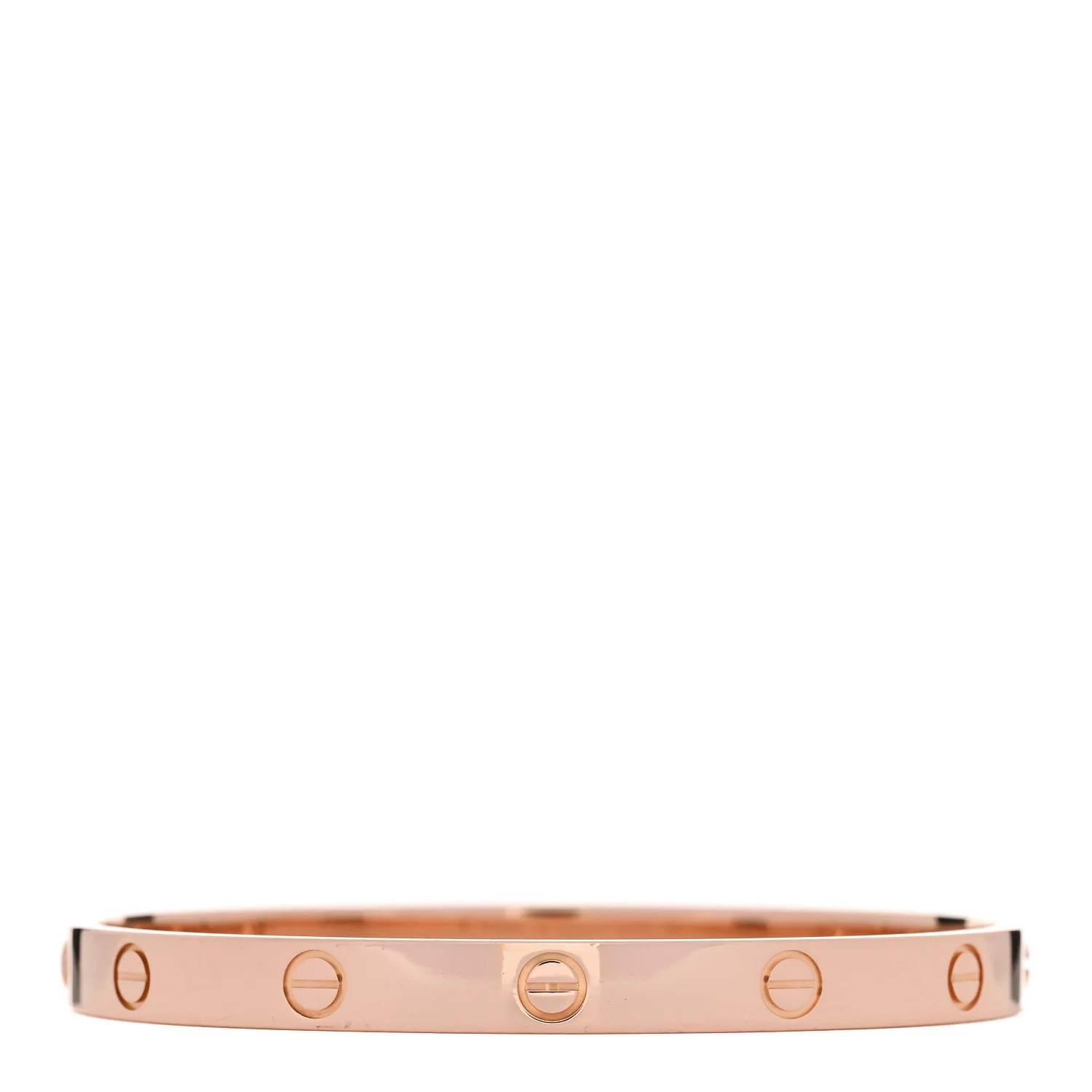 18K Pink Gold LOVE Bracelet 18 - Image 2