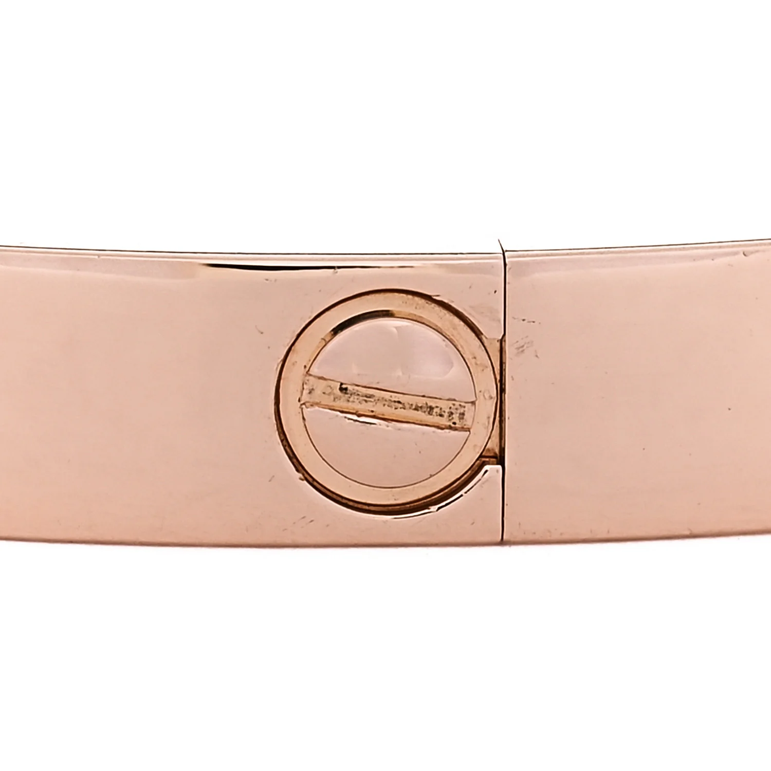 18K Pink Gold LOVE Bracelet 18 - Image 3