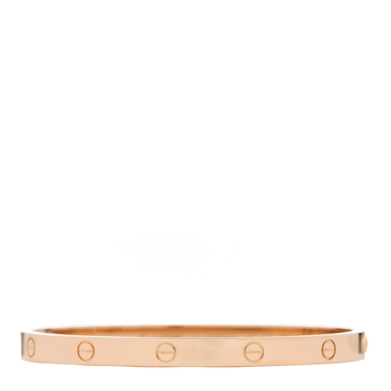 18K Pink Gold Medium LOVE Bracelet 17 - Image 2