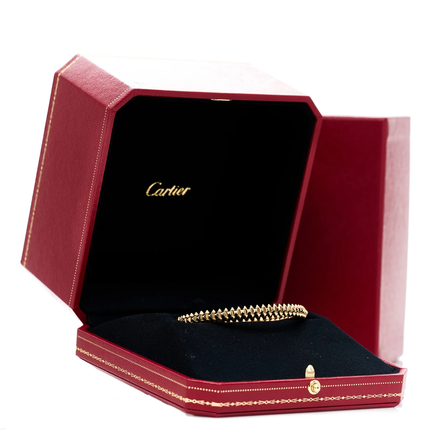 18K Pink Gold Small Clash De Cartier Bracelet 16 - Image 4