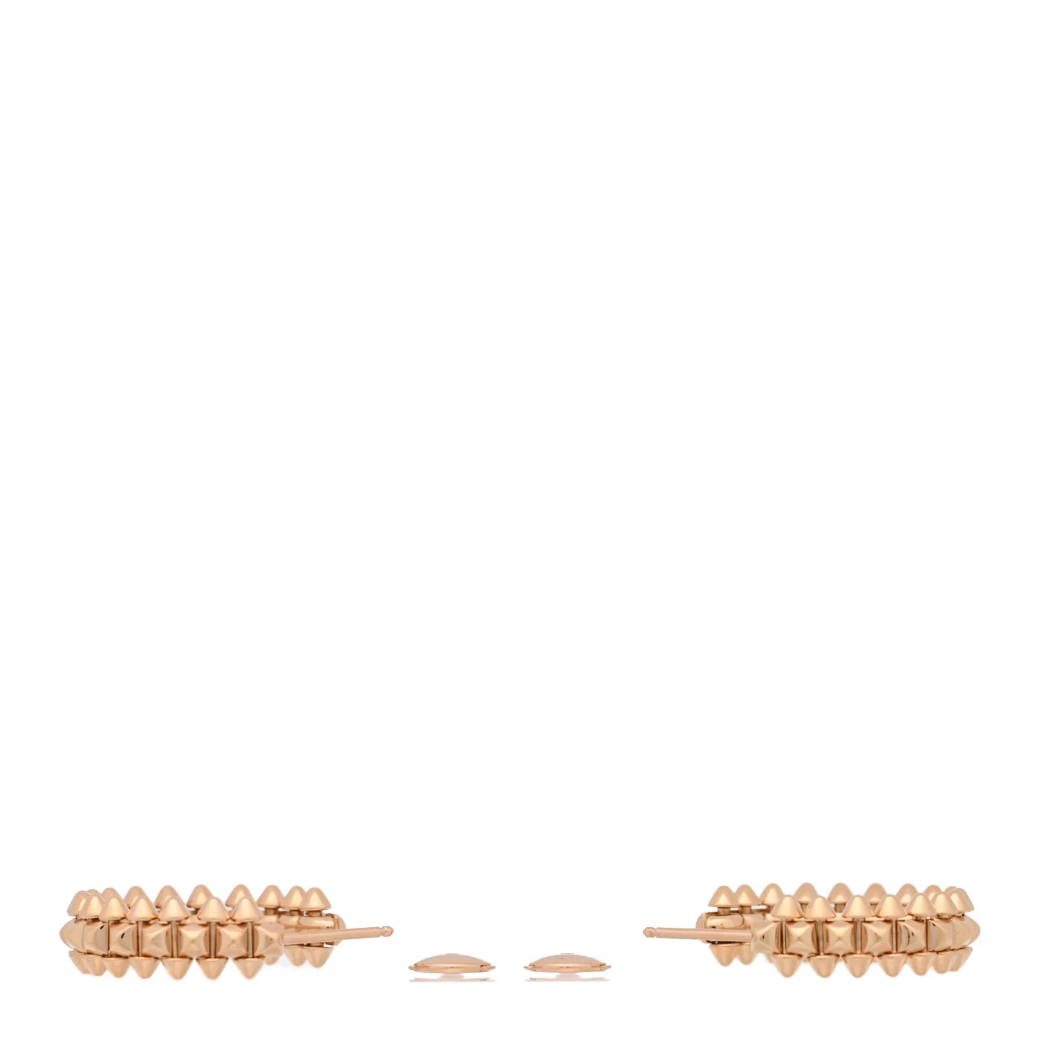 18K Pink Gold Small Clash de Cartier Earrings - Image 3