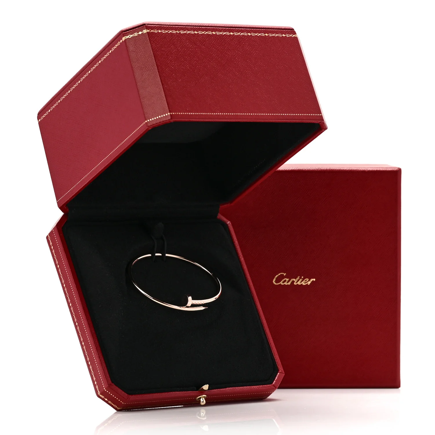 18K Pink Gold Small Juste Un Clou Bracelet 16 - Image 5