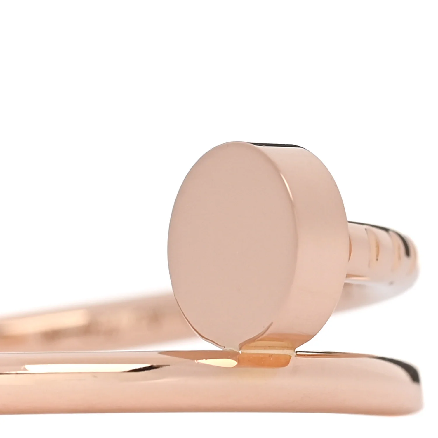 18K Pink Gold Small Juste Un Clou Ring 52 6 - Image 4