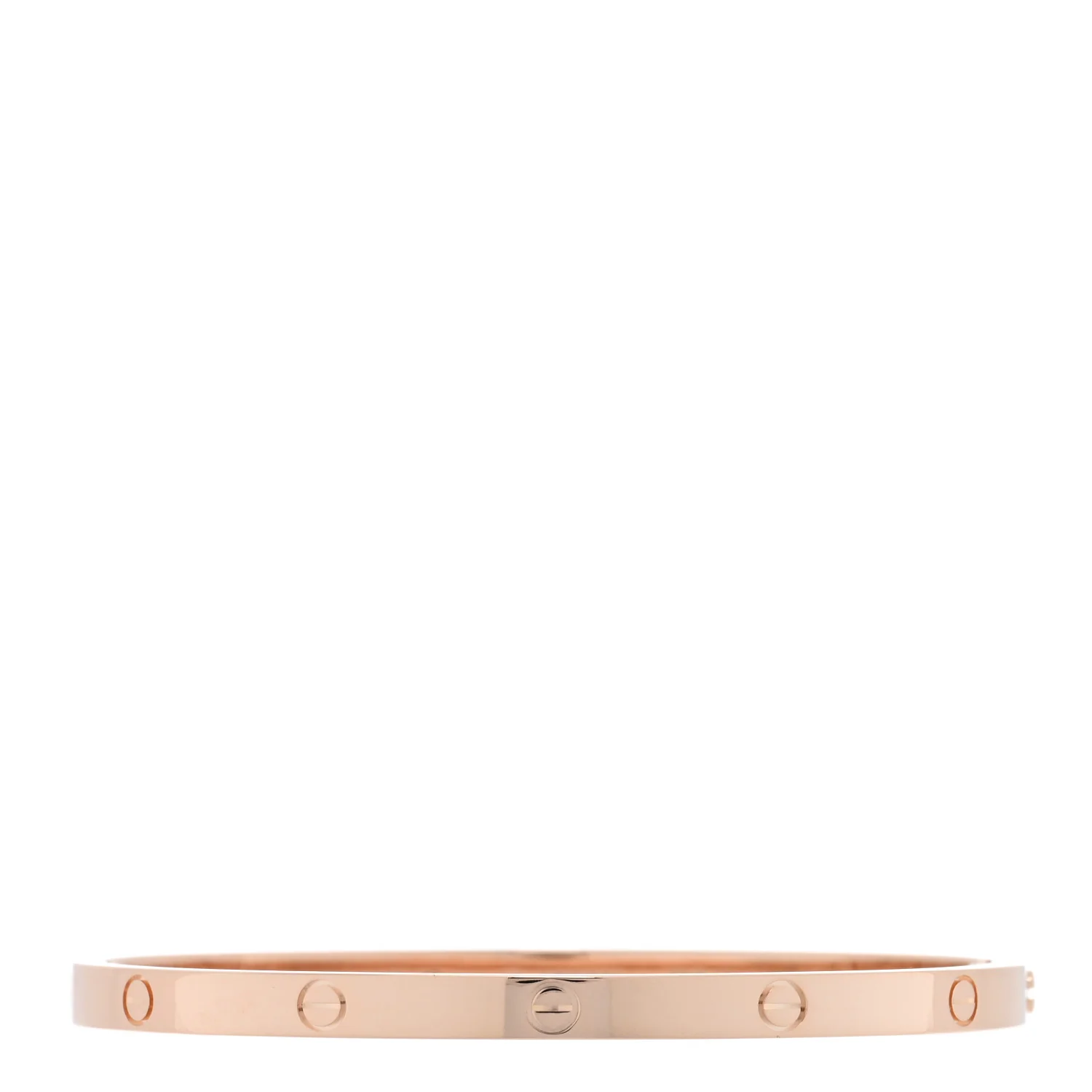 18K Pink Gold Small LOVE Bracelet 15