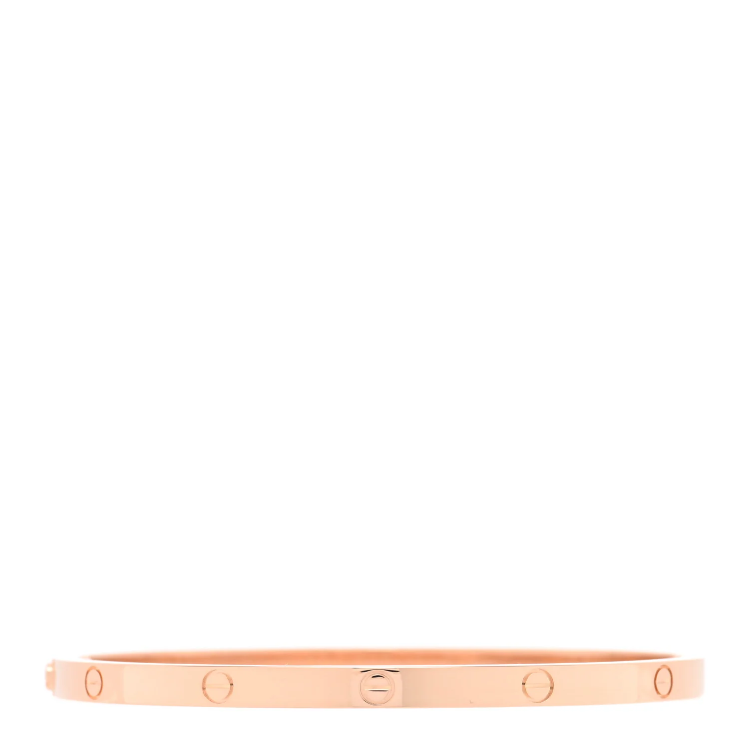 18K Pink Gold Small LOVE Bracelet 16 - Image 2