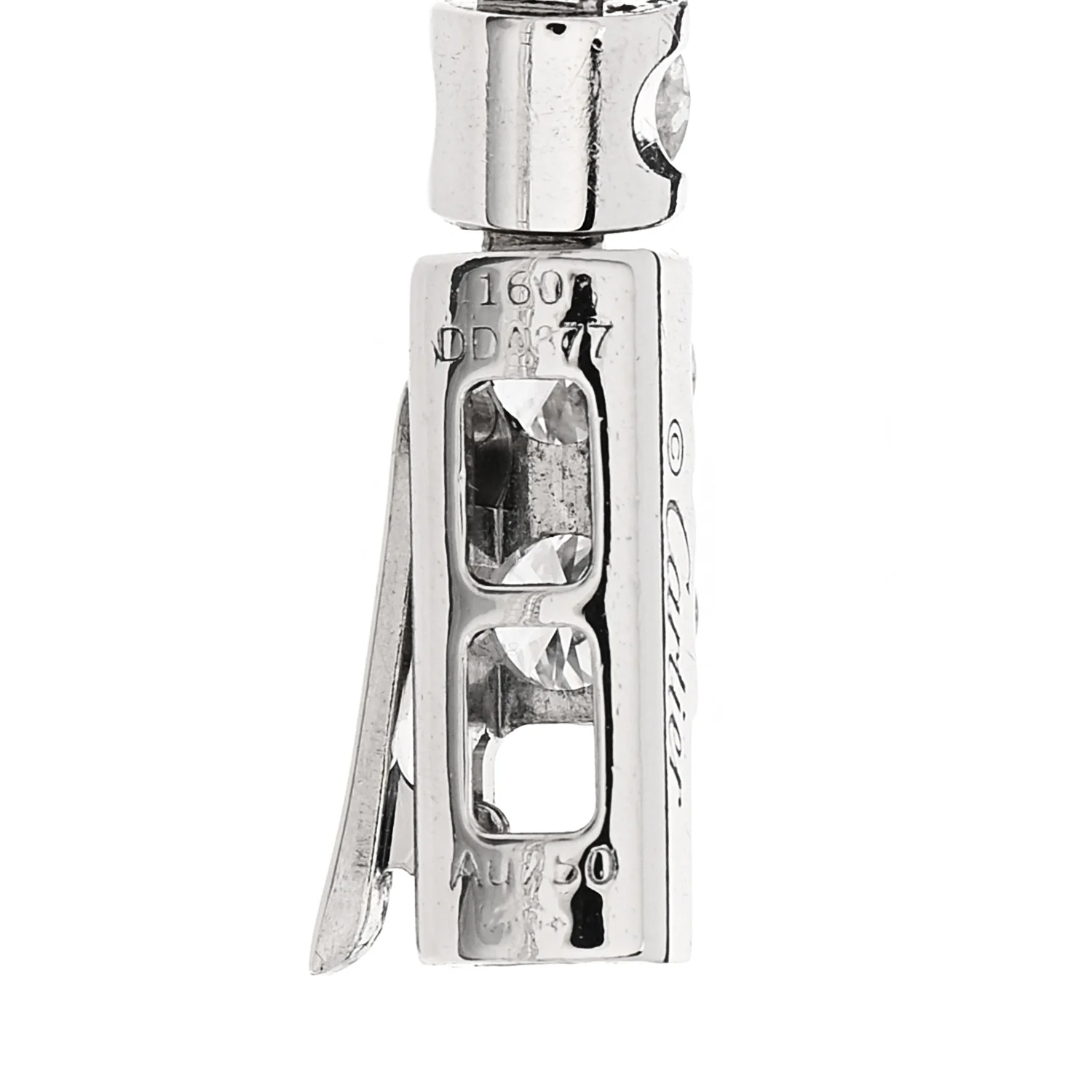 18K White Gold Diamond 6.60ctw Lignes Essentielles Bracelet - Image 4