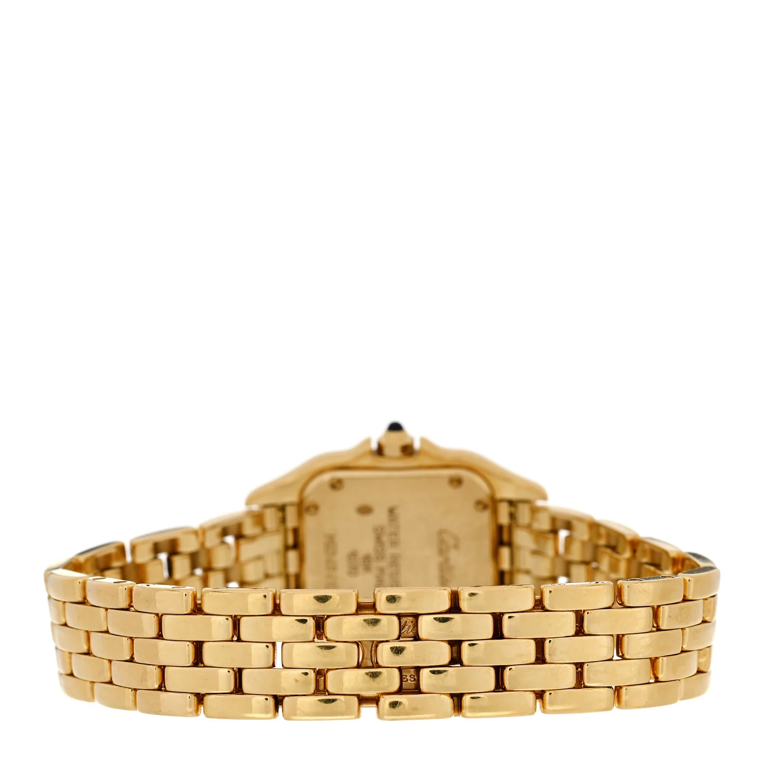 18K Yellow Gold 22mm Panthere Quartz Watch - Image 3