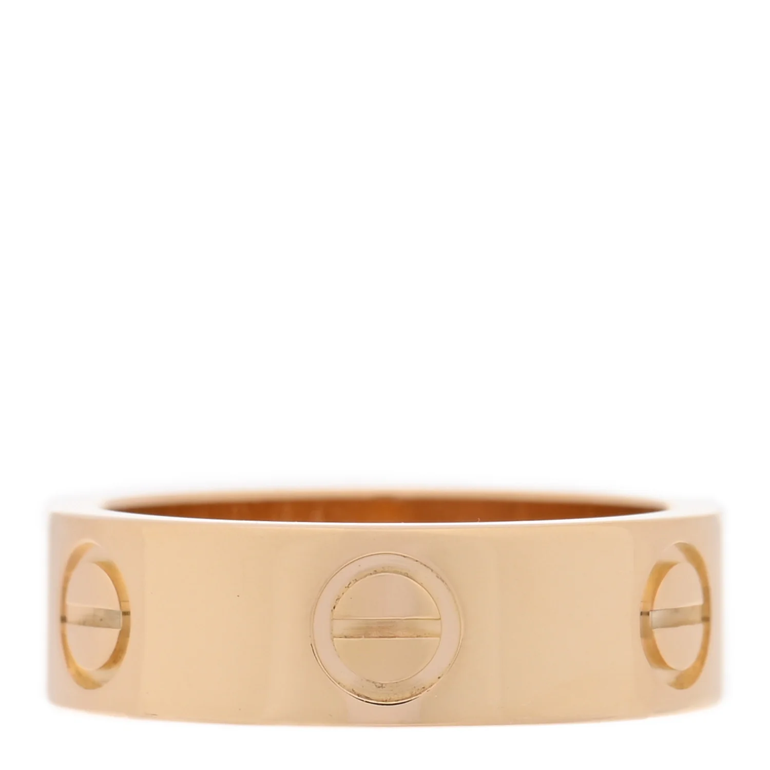 18K Yellow Gold 5.5mm LOVE Ring 49 4.75