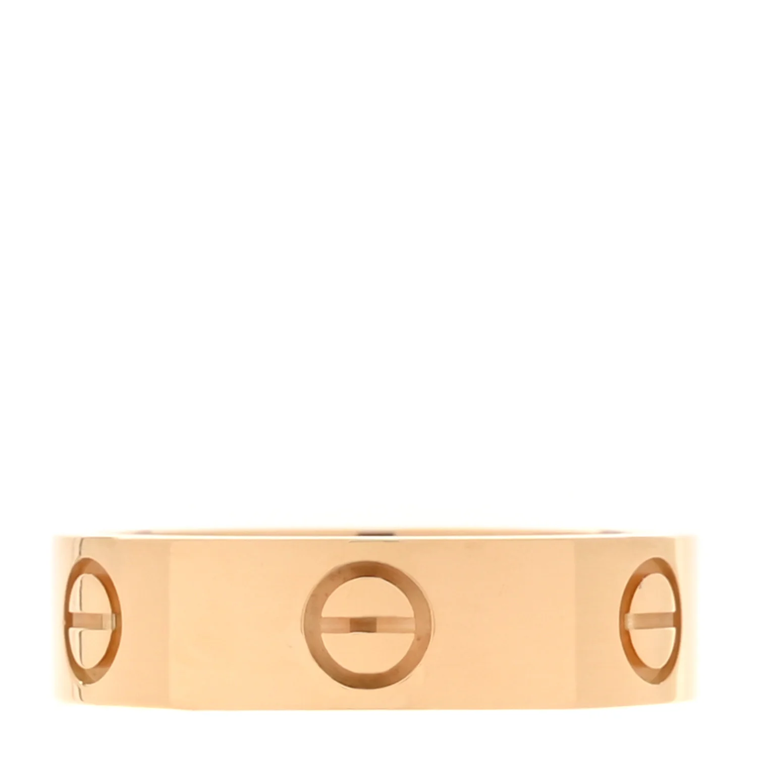 18K Yellow Gold 5.5mm LOVE Ring 57 8